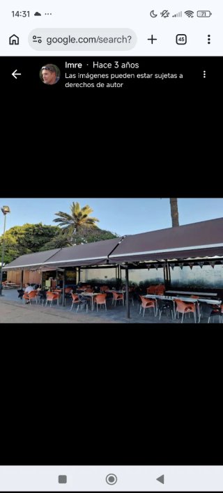Sillas y mesas para terraza