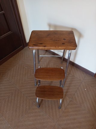 Scaletta Sgabello Vintage Anni 70
