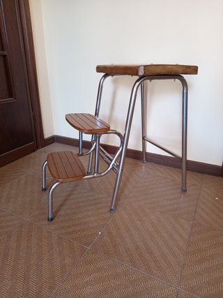 Scaletta Sgabello Vintage Anni 70