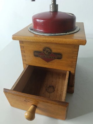 OFERTA! Molinillo de café antiguo de madera