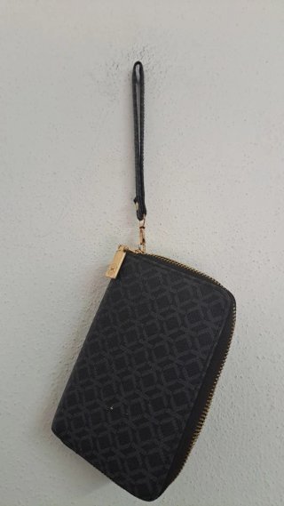 Monedero Michael Kors Negro y Dorado