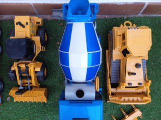 Lote vehículos construcción Bruder