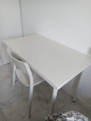 Set muebles habitación Cabecero somier mesa silla