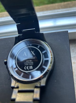 Reloj Armani Exchange Negro y Dorado