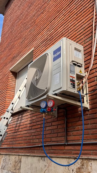 Instalación de Splits y fancoils.