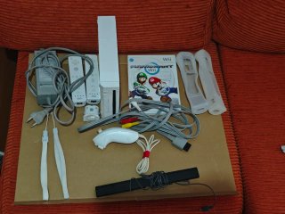 Consola Wii Mario Kart Completa