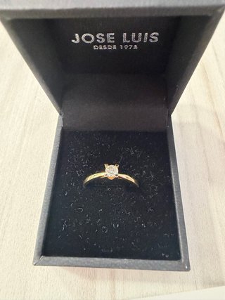 Anillo Oro 18K Diamante 0.25ct Jose Luis