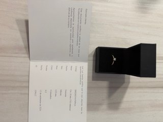 Anillo Oro 18K Diamante 0.25ct Jose Luis