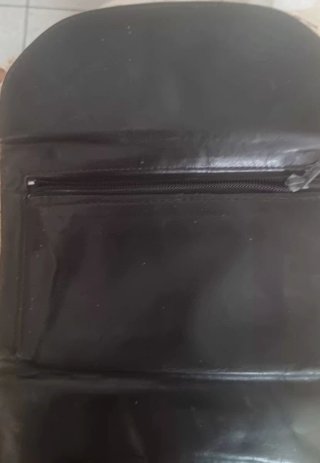 Cartera/Billetero Negra en piel. Envíos FOTOS