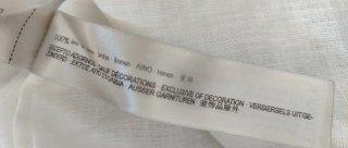 Camisa Lino Uterqüe Talla S