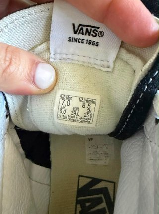 Vans altas plataforma mujer