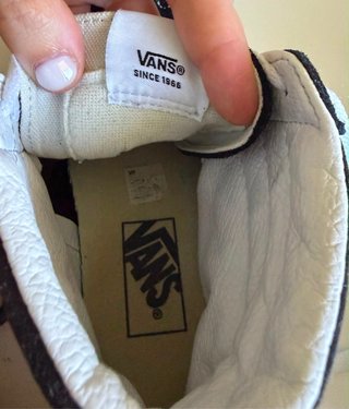 Vans altas plataforma mujer