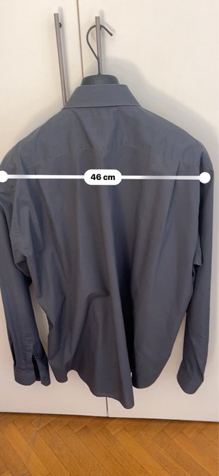 Camicia uomo grigio
