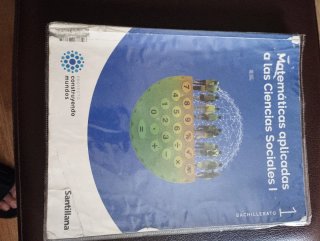 Matemáticas aplicadas a las Ciencias Sociales I