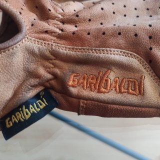 Guantes de verano  GariBaldi Piel Perforada Marrón