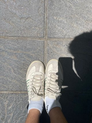 Adidas Spezial blancas y verdes Talla 40 2/3