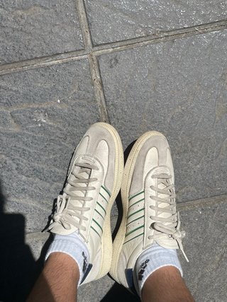 Adidas Spezial blancas y verdes Talla 40 2/3