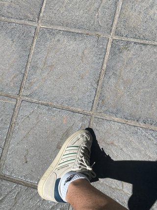 Adidas Spezial blancas y verdes Talla 40 2/3