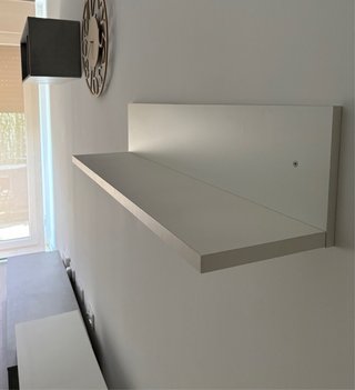 Mueble Salón TV Almacenamiento Gris/Blanco