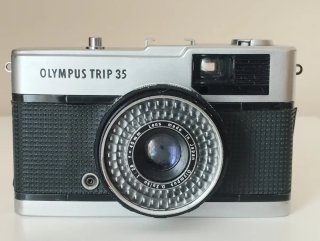 Olympus Trip 35 Cámara Analógica Plata