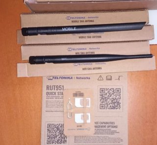 Router Industrial Teltonika RUT951 (Dual SIM, VPN)