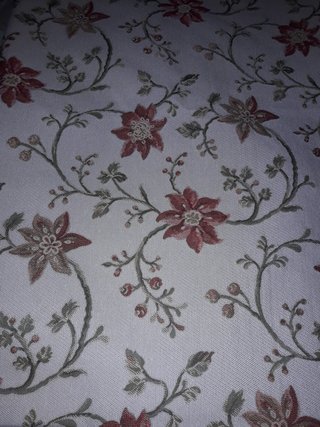 Cortinas flores