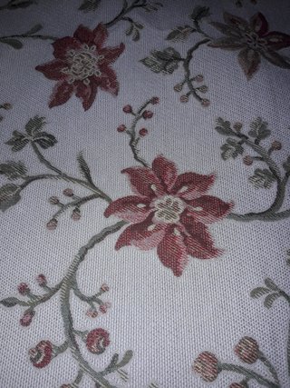 Cortinas flores