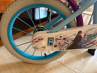 Bicicleta infantil Frozen