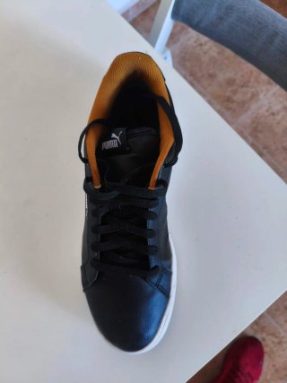 Puma Grounded Perf Zapatillas Negras Marrones