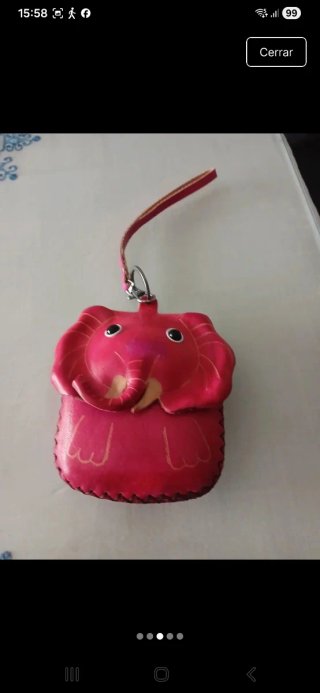 Monederos de cuero de elefante