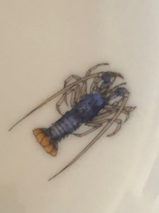 Piatto Herend in porcellana decorato