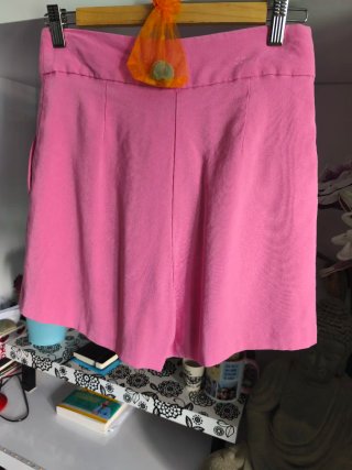 Bermudas rosa chicle