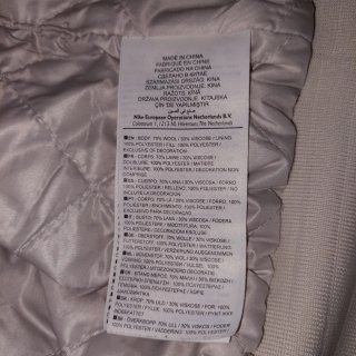 Gilet Nike Sportswear Beige/Bianco Tg. XS