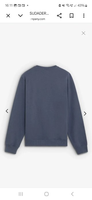 Sudadera Scalpers azul