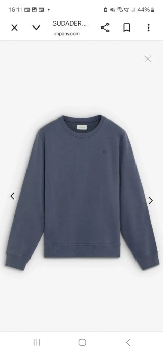 Sudadera Scalpers azul