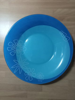 Vajilla Luminarc Azul y Blanca