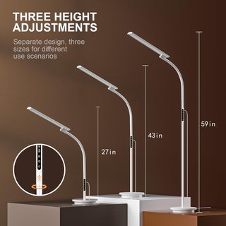 Lámpara de pie LED moderna control remoto