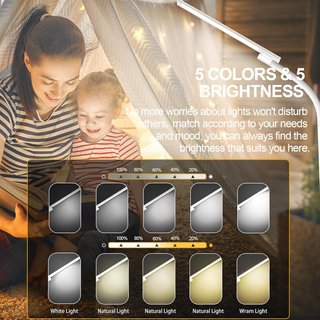 Lámpara de pie LED moderna control remoto