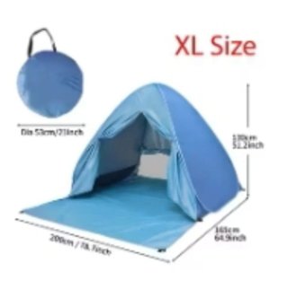 Sombrilla XL Azul