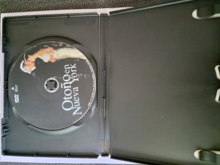 DVD Otoño en Nueva York Richard Gere Winona Ryder