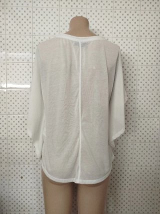 Camiseta manga murciélago talla M Bershka