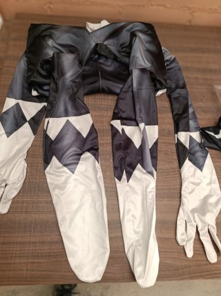 Disfraz Power Ranger Negro (Mighty Morphin) L 180