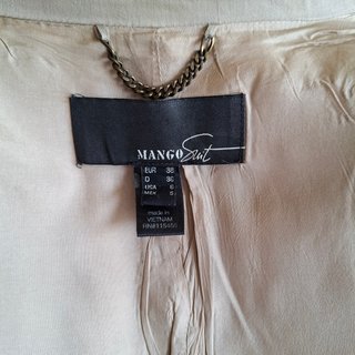 Blazer Mango Beige