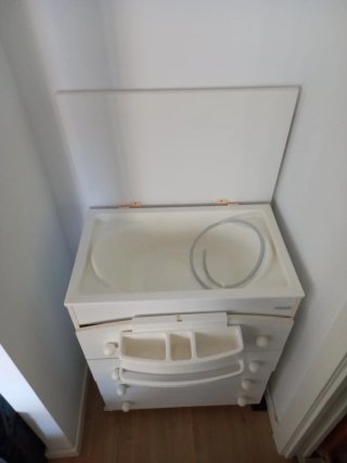 Mueble cambiador bañera Micuna