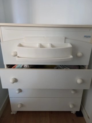 Mueble cambiador bañera Micuna