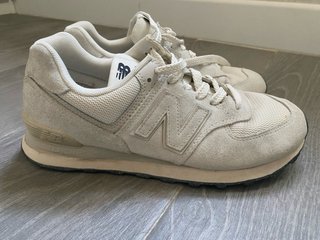 New Balance 574 Beige/Blanco