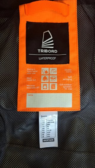 Chaqueta impermeable TRIBORD T2XL