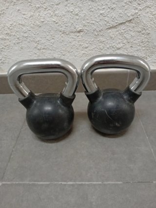 2 Mancuernas Kettlebell 6 KG