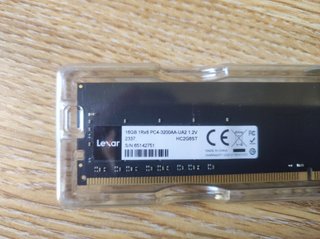 RAM DDR4 32GB (2x16GB) Lexar 3200MHz UDIMM – New
