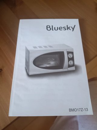 Microondas Bluesky Blanco